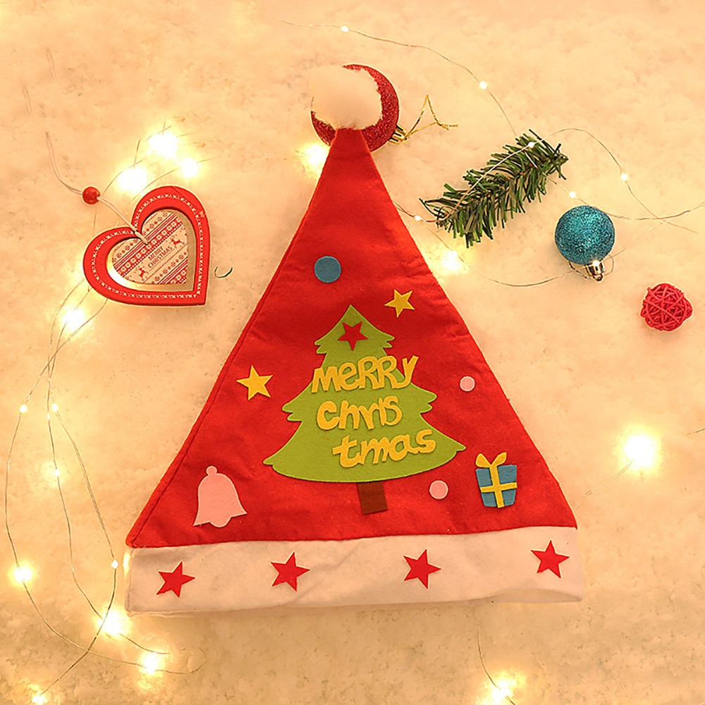 노리프렌즈 만들기재료 - 펠트공예 산타모자 고깔 만들기 크리스마스 공예 재료