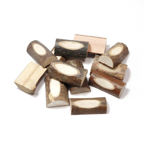 노리프렌즈 만들기재료 - 천연나무조각 윷 약500g 자연물 미술놀이 공예재료