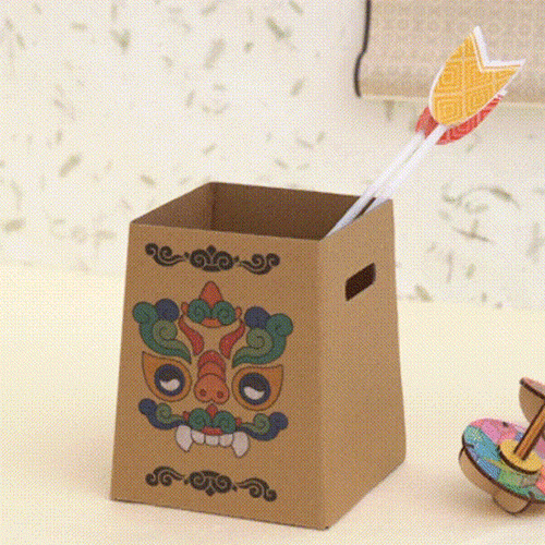 노리프렌즈 만들기재료 - 전통 투호 민속놀이 명절 종이 장난감 만들기
