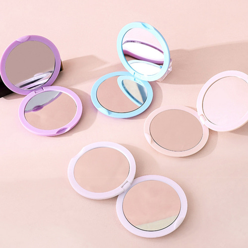 노리프렌즈 만들기재료 - PVC손거울 크림원형 미니거울 소품 선물