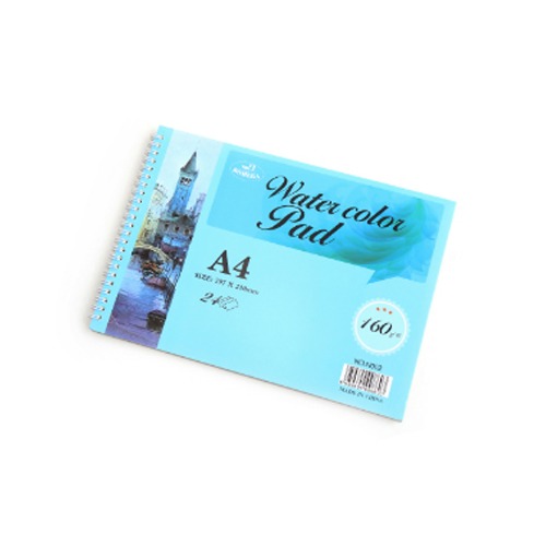 노리프렌즈 만들기재료 - 수채화 스케치북 A4 드로잉북 미술 그리기 공예 재료