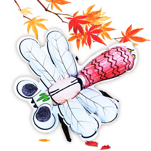노리프렌즈 만들기재료 - 컬러룬 가을하늘 잠자리 1인용