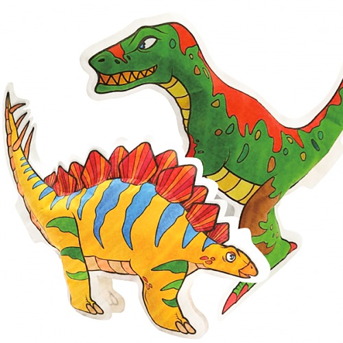 노리프렌즈 만들기재료 - 컬러룬 공룡 만들기 5개
