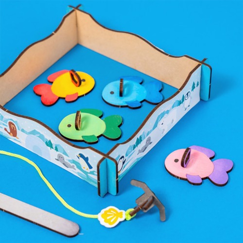 노리프렌즈 만들기재료 - 겨울놀이 얼음낚시 장난감 만들기 공예 재료