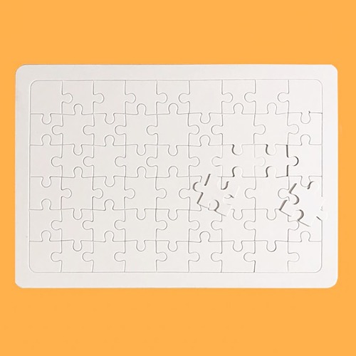 노리프렌즈 만들기재료 - 종이퍼즐 54조각 직사각퍼즐 꾸미기