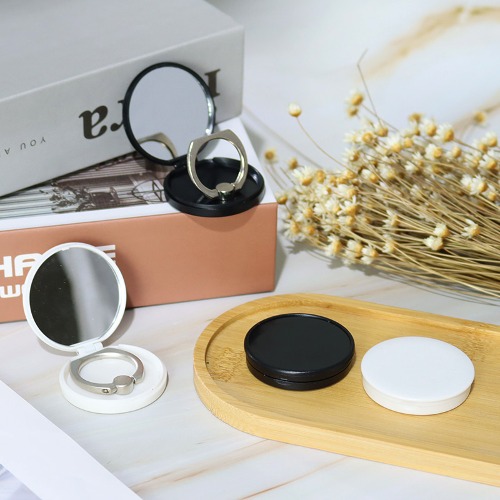 노리프렌즈 만들기재료 - 원형 미러 손잡이 스마트톡 공예재료