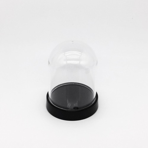 노리프렌즈 만들기재료 - 미니어처 원형 돔케이스 하드 플라스틱 원기둥 돔케이스