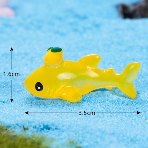 노리프렌즈 만들기재료 - 미니어처 바다생물 노랑상어