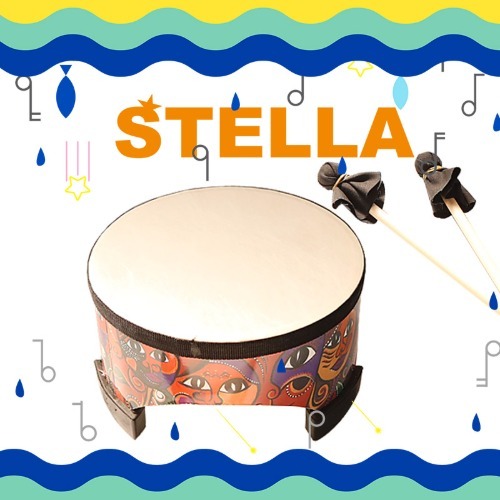 노리프렌즈 만들기재료 - [STELLA 스텔라] 악기 핸드 드럼