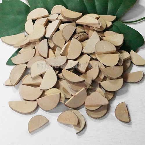 노리프렌즈 만들기재료 - [벌크포장] 천연나무조각[5번] 반달 소 1kg